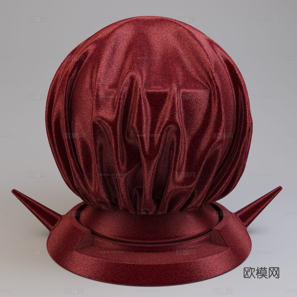 红色丝绸 2025版 CR物理材质下载