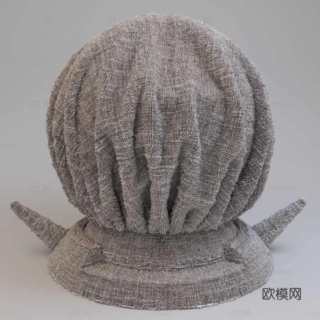 灰色毛毯 2025版 CR物理材质下载