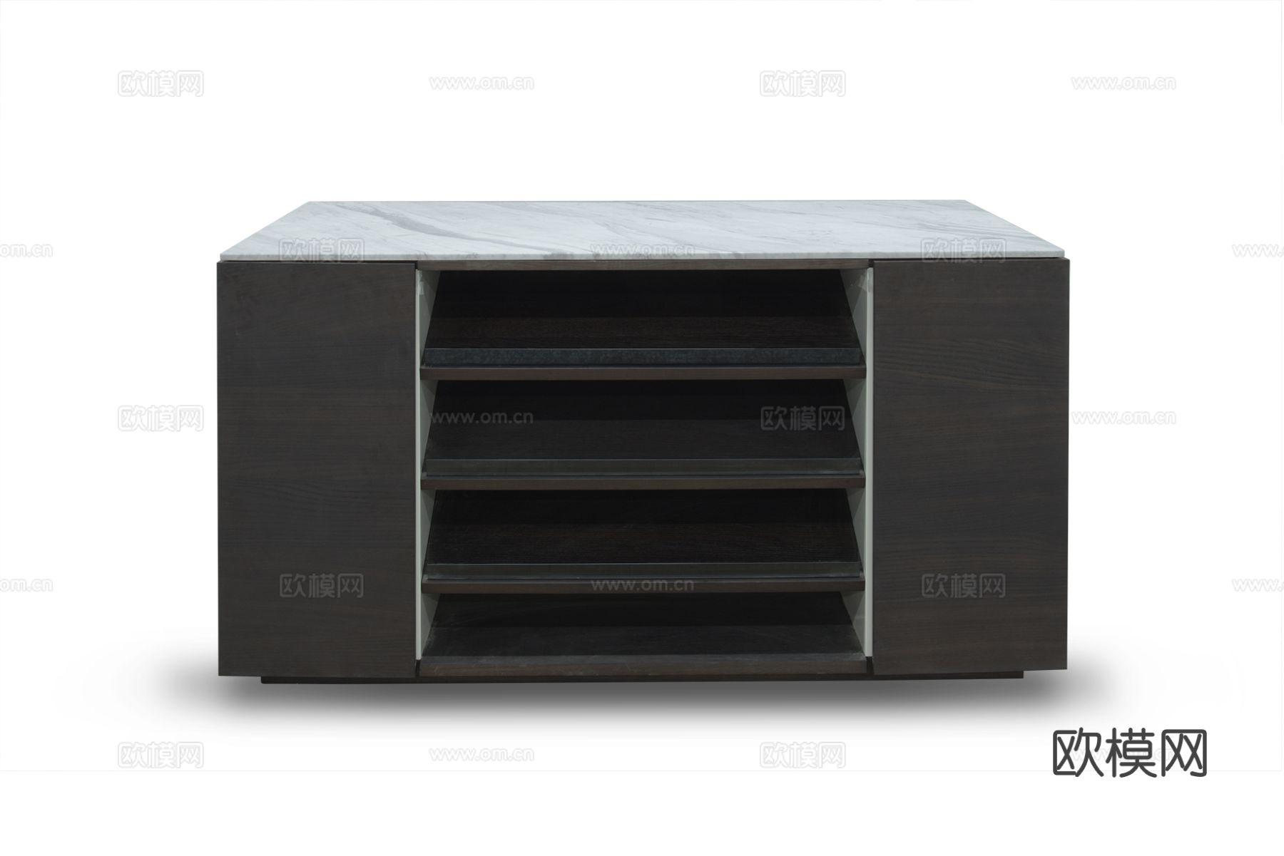 卡翡亚 AC103中岛柜3d模型