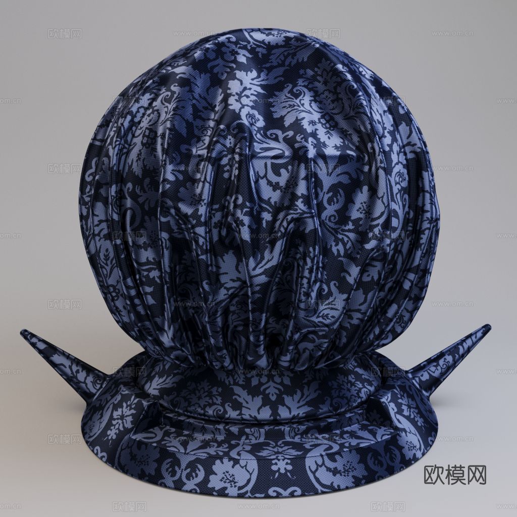 藍色絲綢 2025版 CR物理材質(zhì)下載