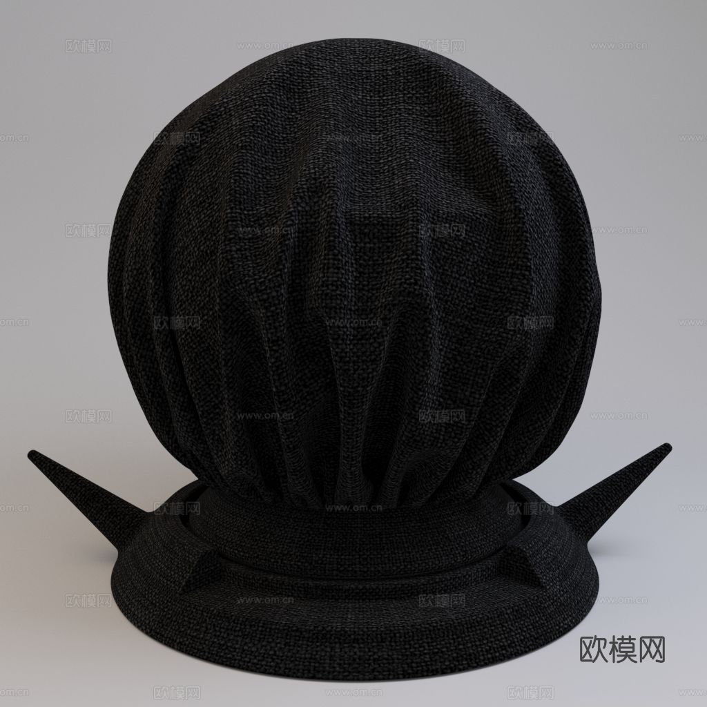 黑色麻布纹 2025版 CR物理材质下载
