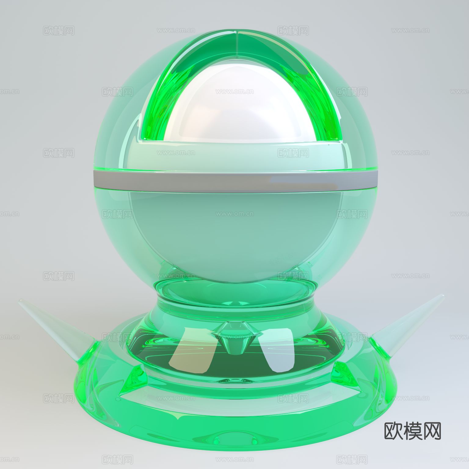 绿色可改色有机玻璃 2025版 CR物理材质下载