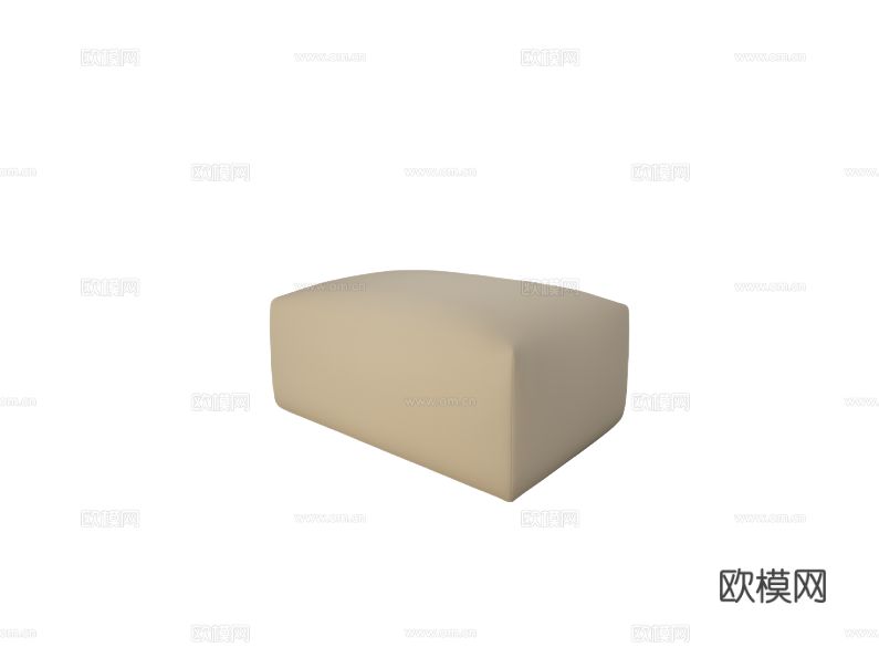 卡翡亚 DS127沙发踏3d模型