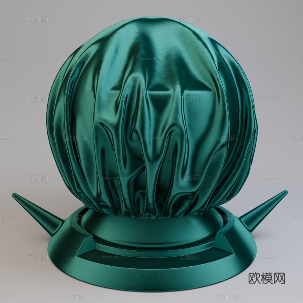 绿色丝绸 2025版 CR物理材质下载