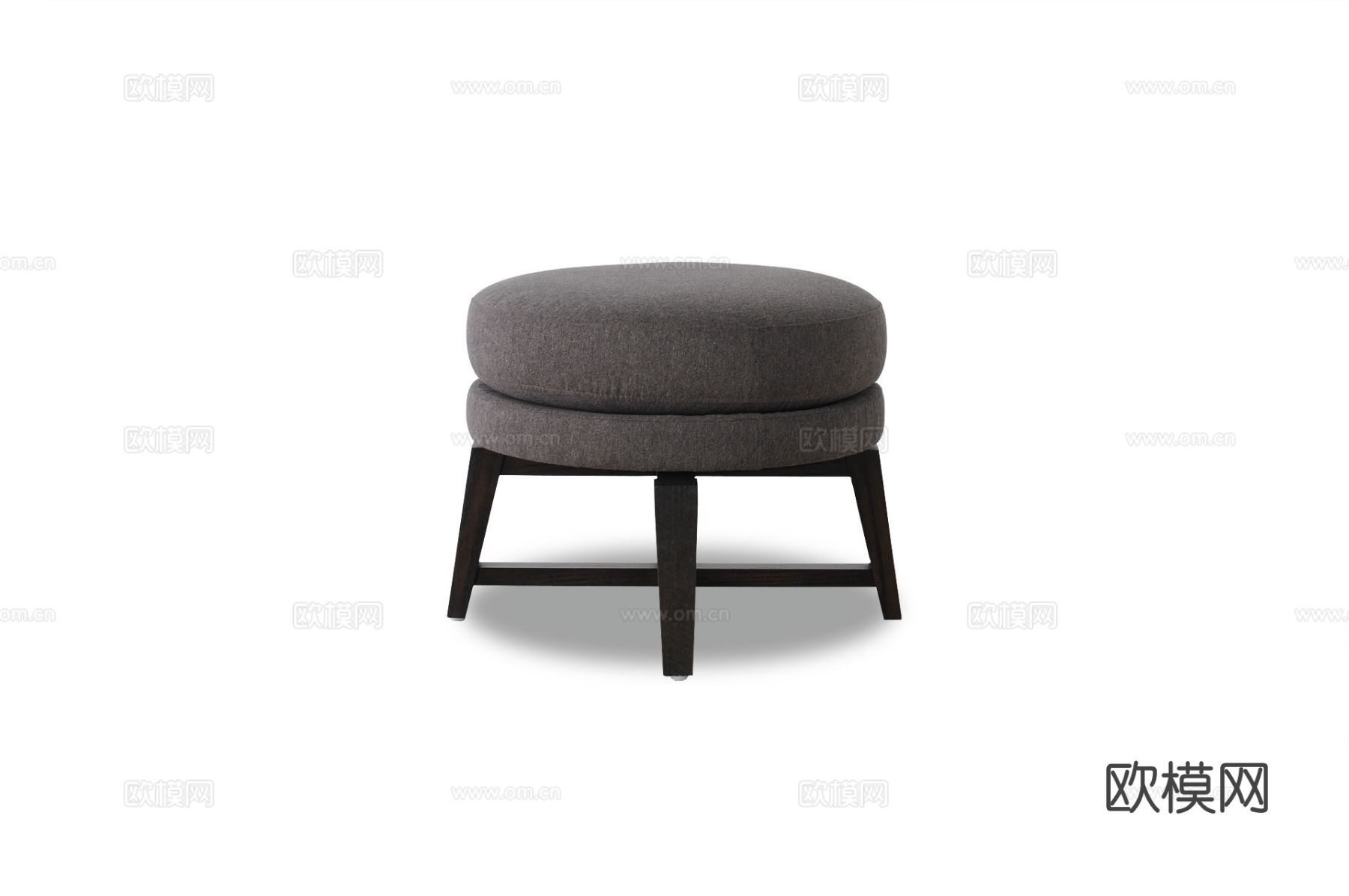 卡翡亚 DS108沙发凳3d模型下载（渲染图2）