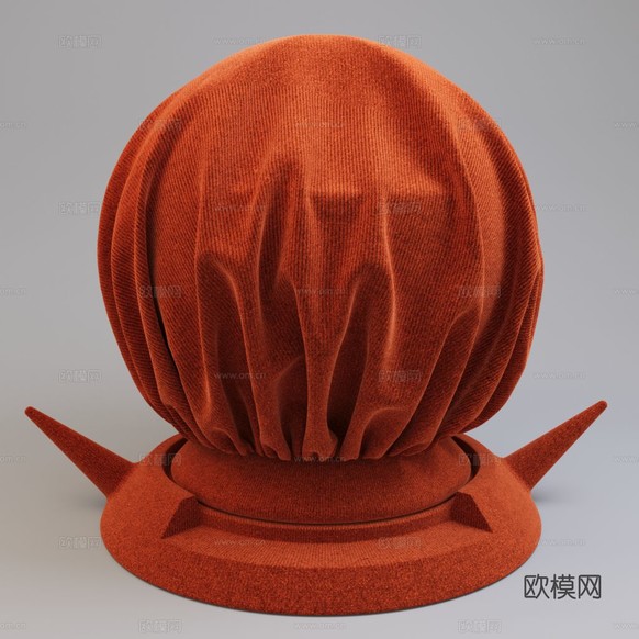 橙色麻布紋 2025版 CR物理材質(zhì)下載