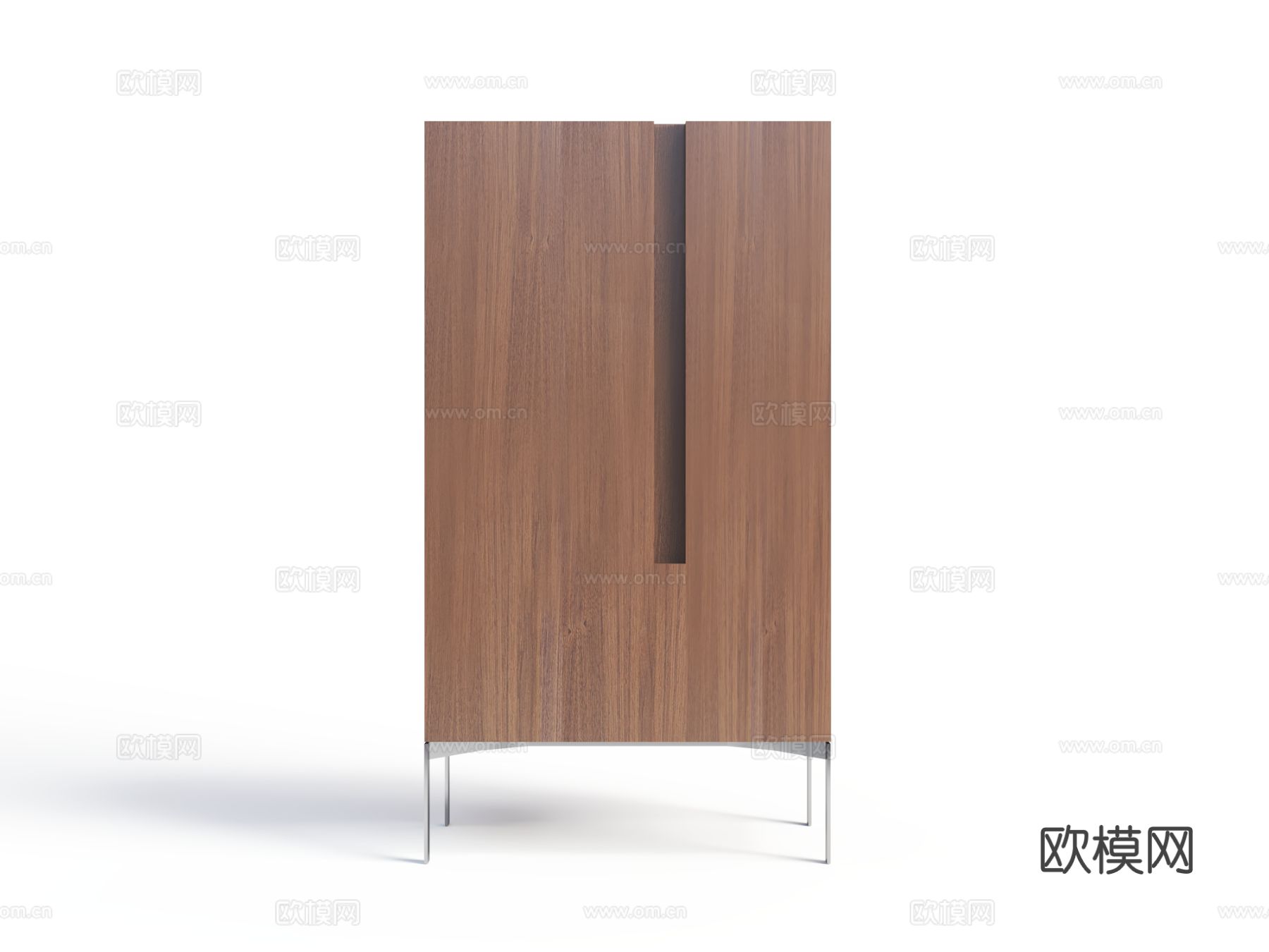 传世 HC-6138边柜3d模型