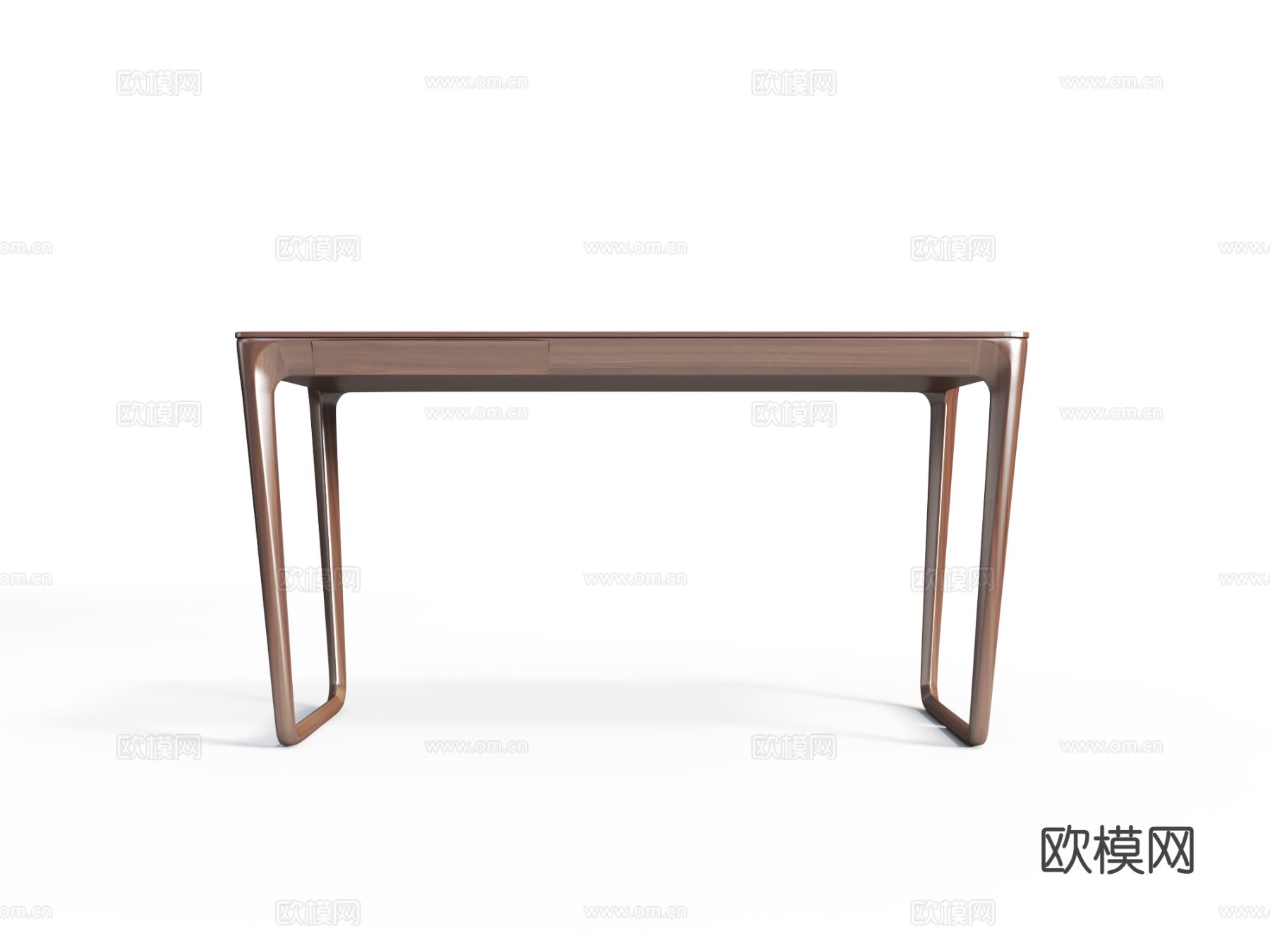 传世 DESK-6140餐桌3d模型