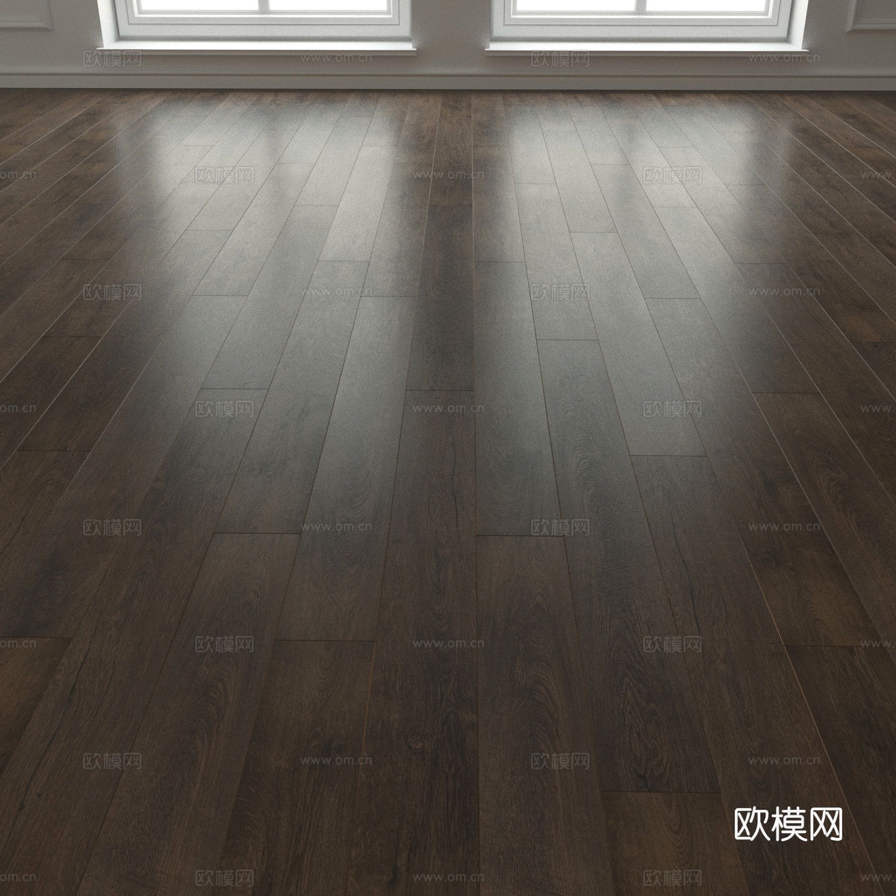 新中式木地板3d模型-Pic-2