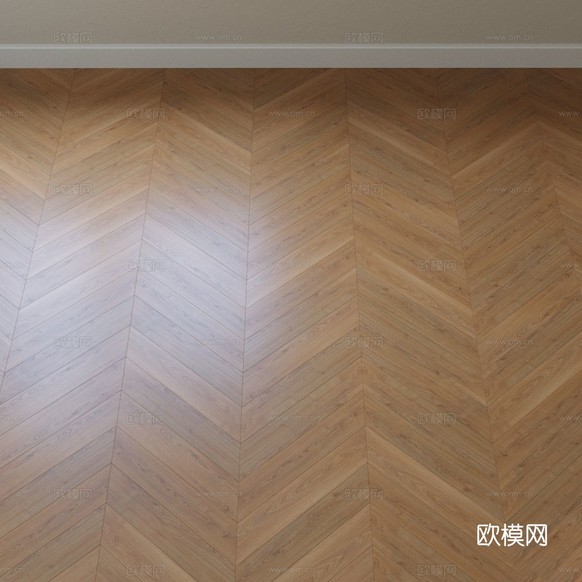 新中式木地板3d模型下载(渲染图3)