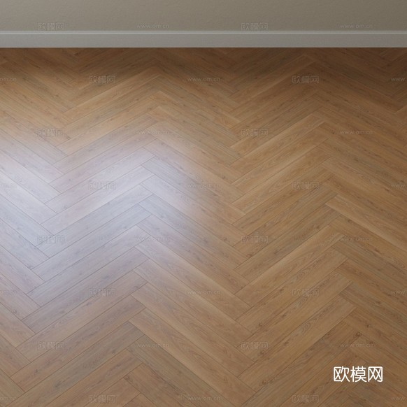 新中式木地板3d模型下载(渲染图4)
