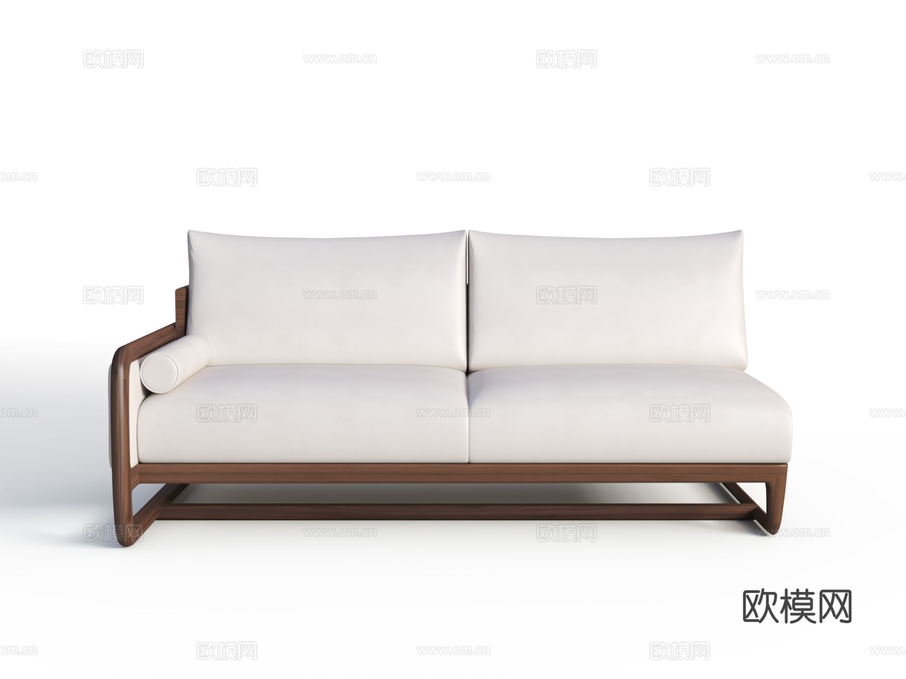 传世s-68-2-DFS双人位沙发3d模型