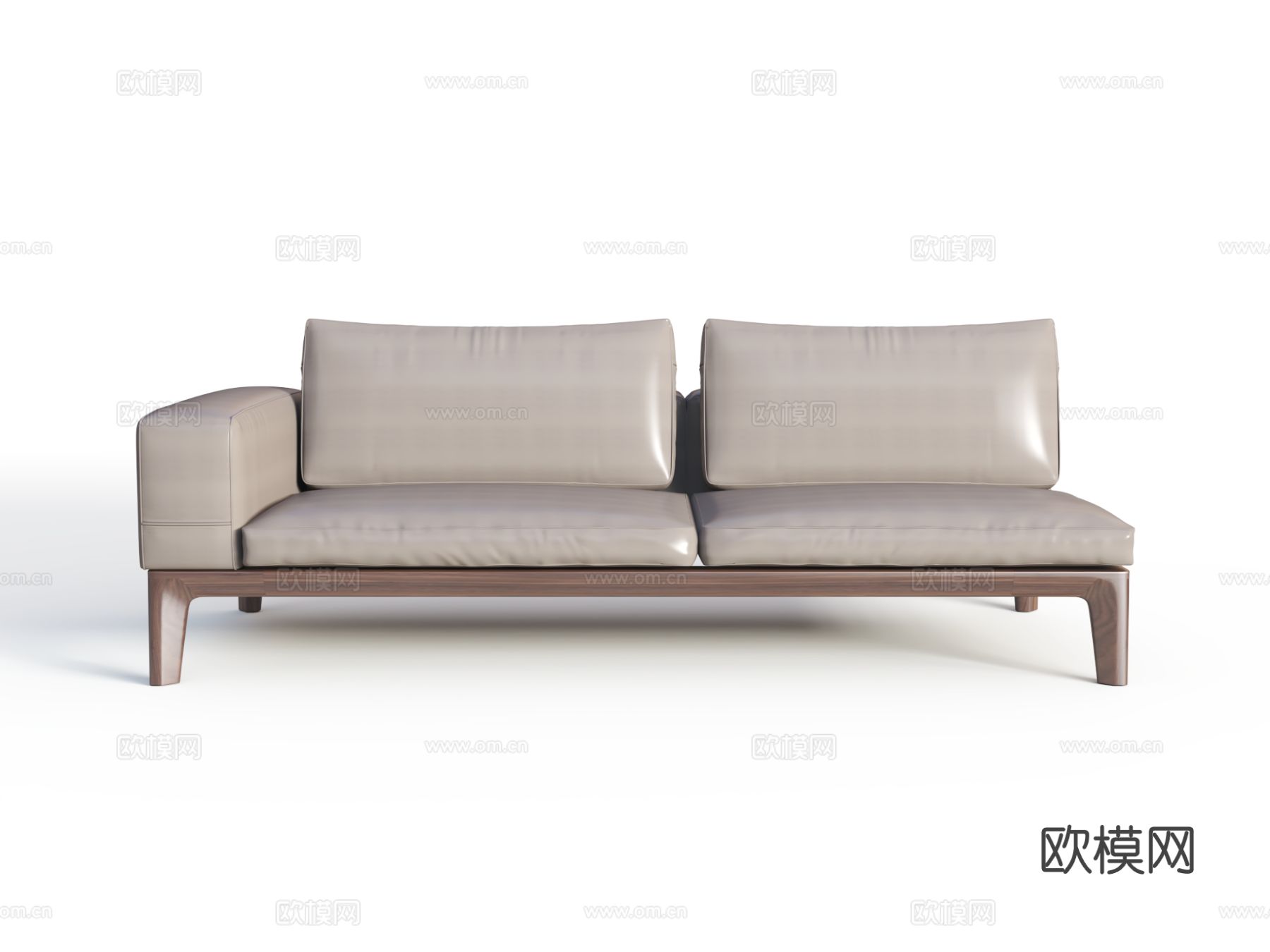 传世s69N-3-DFS双人沙发3d模型