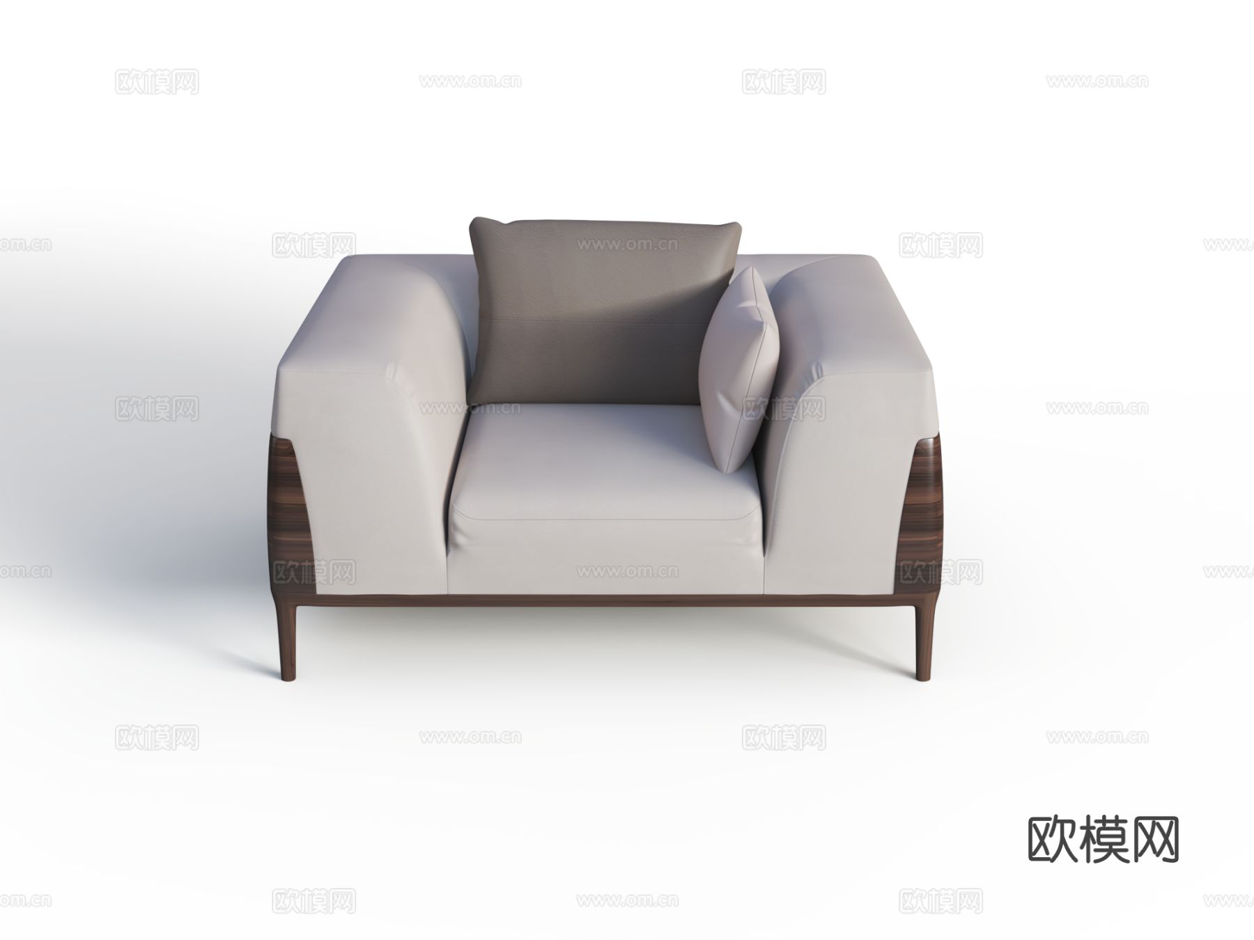 传世s71-1单人沙发3d模型