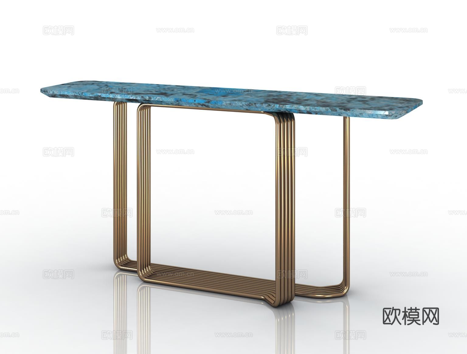 哈根HGDS-SD226 玄关台3d模型下载（渲染图2）