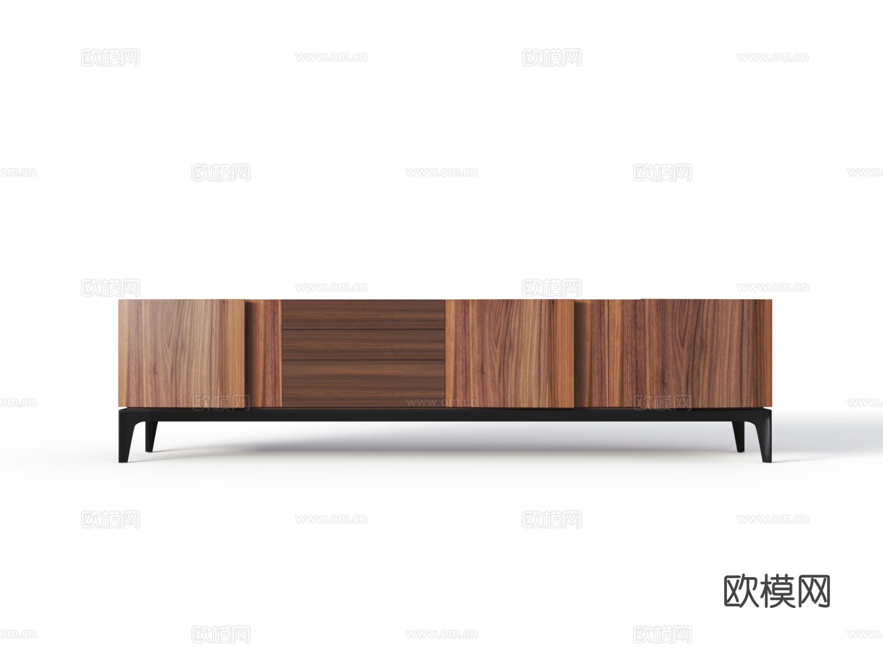 传世 TV-6248电视柜3d模型下载