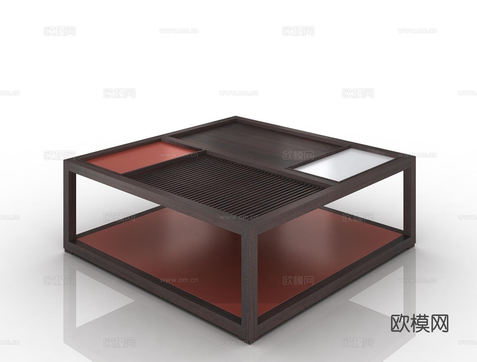 哈根HGDS-C004方茶几3d模型