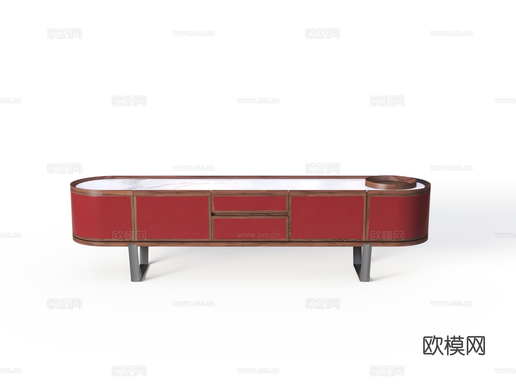 传世 TV-6262电视柜3d模型下载