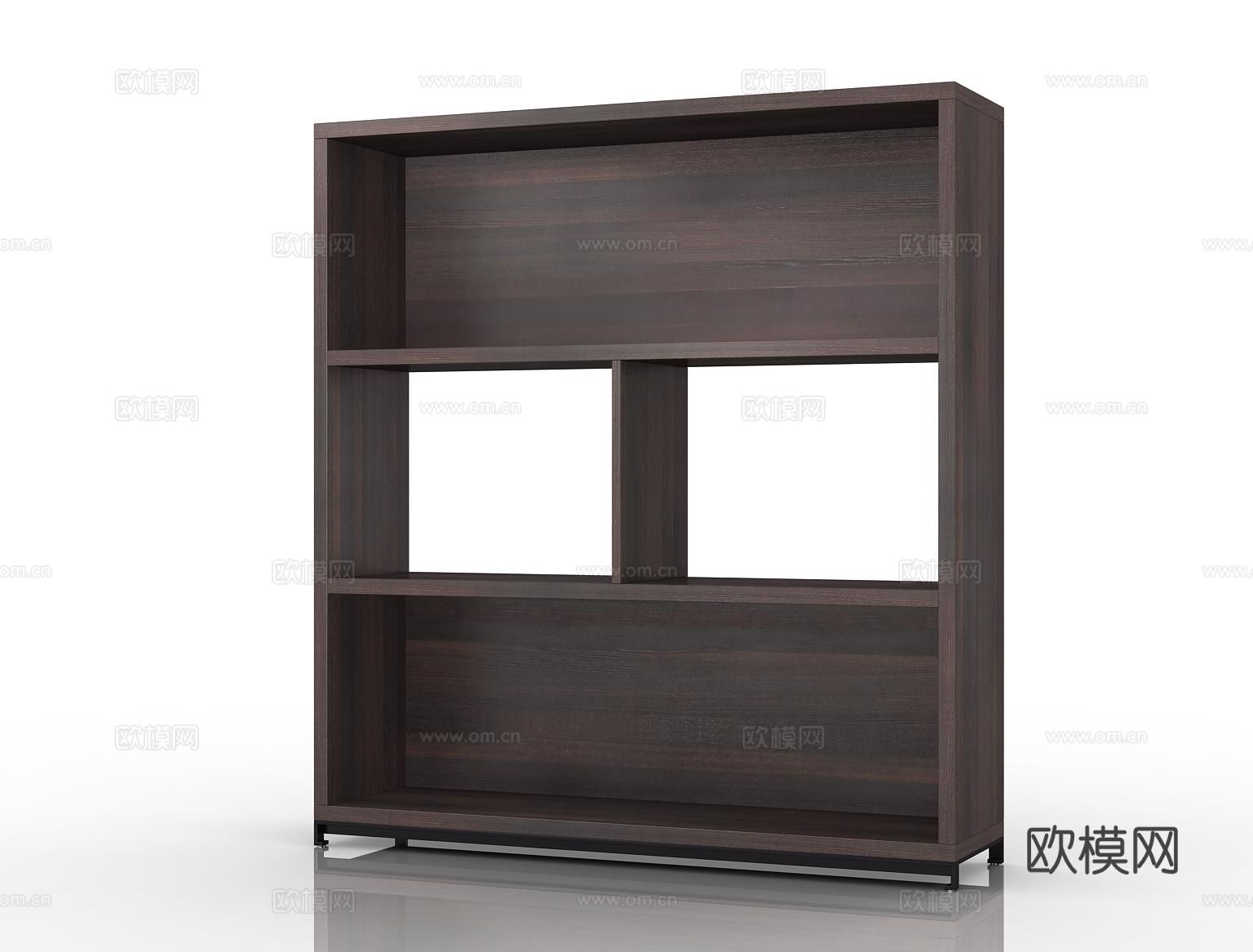 哈根HGDS-C031书柜3d模型下载