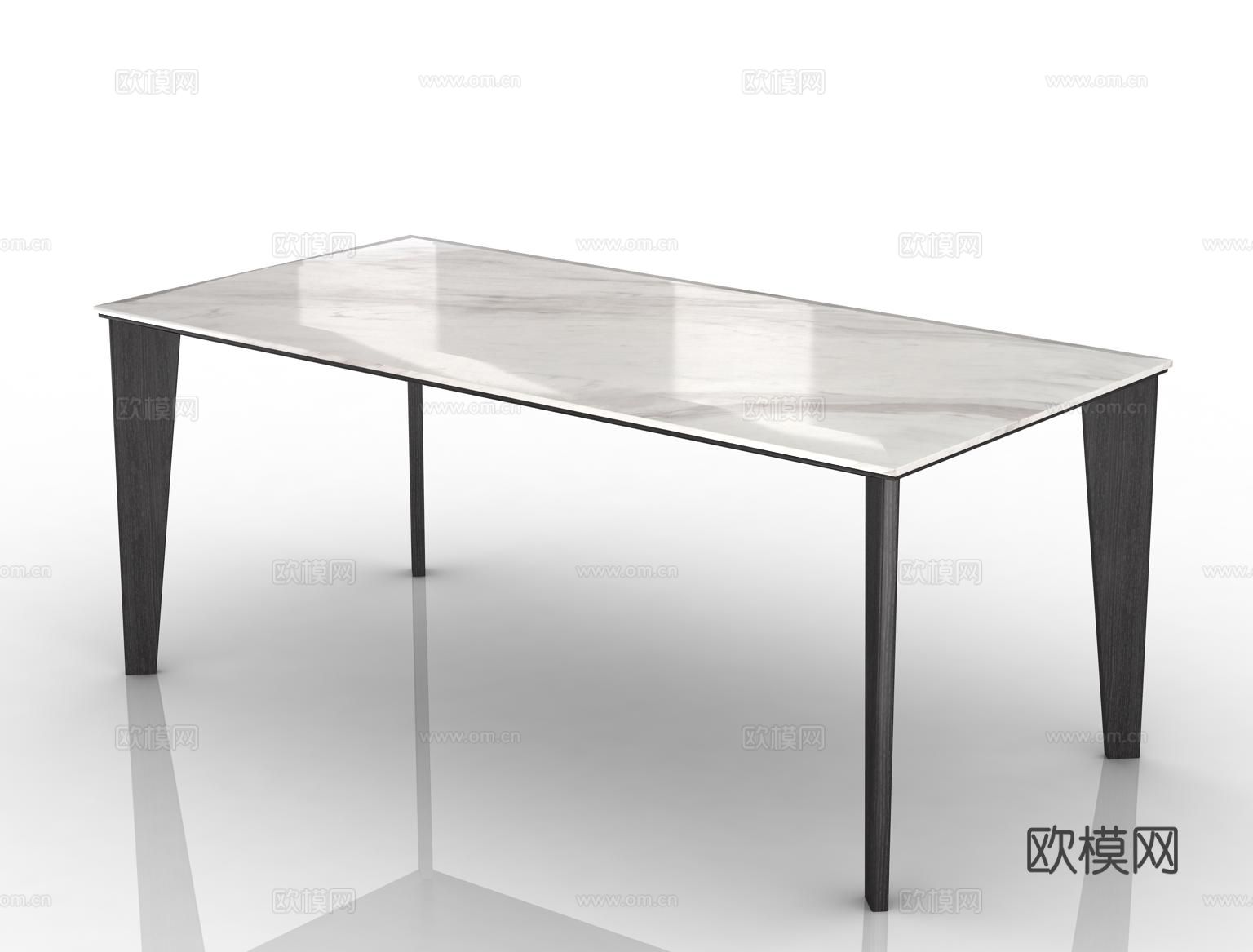 哈根HGDS-C112长餐台3d模型