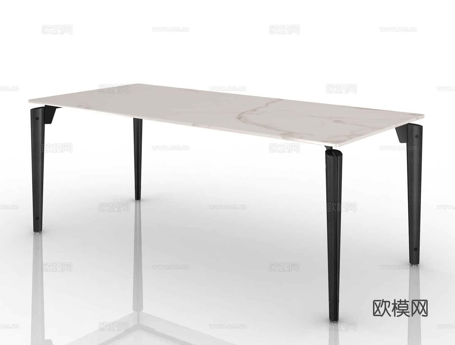 哈根HGDS-C199 长餐台3d模型