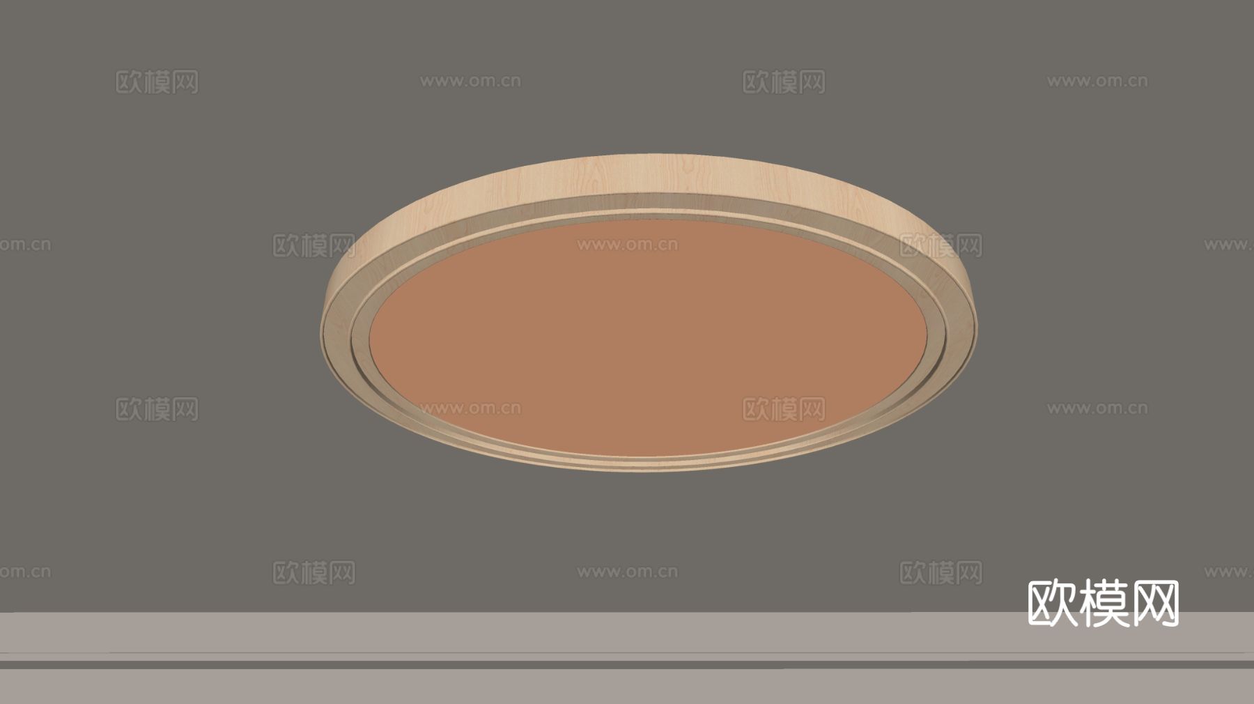现代吸顶灯 几何形吸顶灯 卧室灯 艺术造型灯具 时尚客厅灯su模型