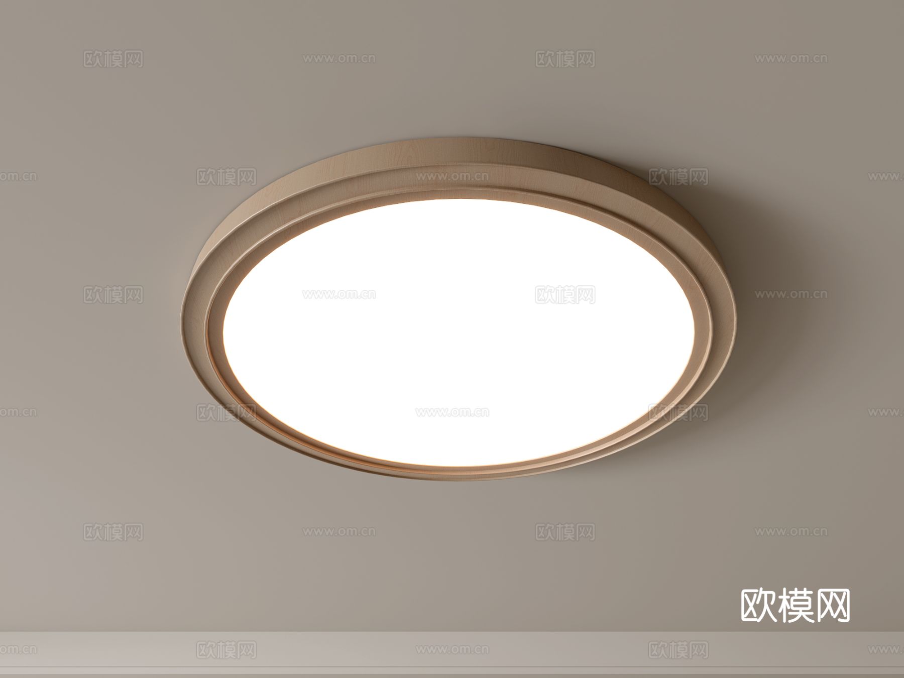 现代吸顶灯 几何形吸顶灯 卧室灯 艺术造型灯具 时尚客厅灯su模型