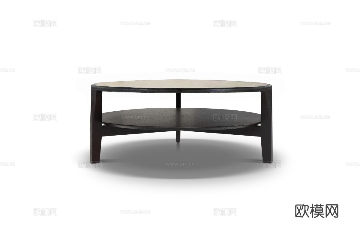 哈根HGDS-C172 圆茶几3d模型