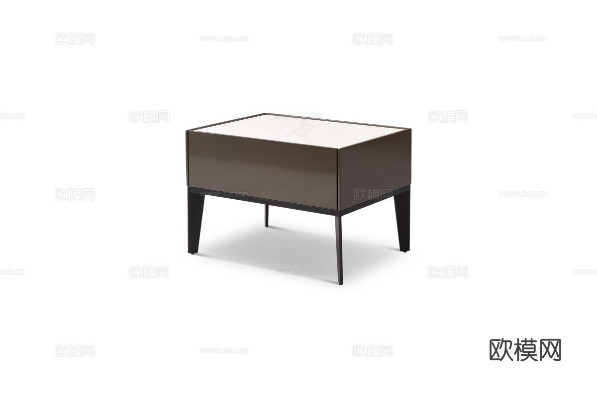 哈根HGDS-C235 床头柜3d模型