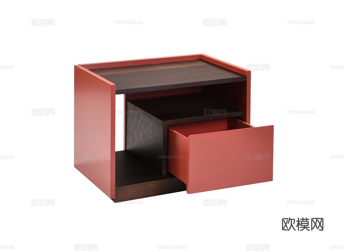 哈根HGDS-C054床头柜3d模型