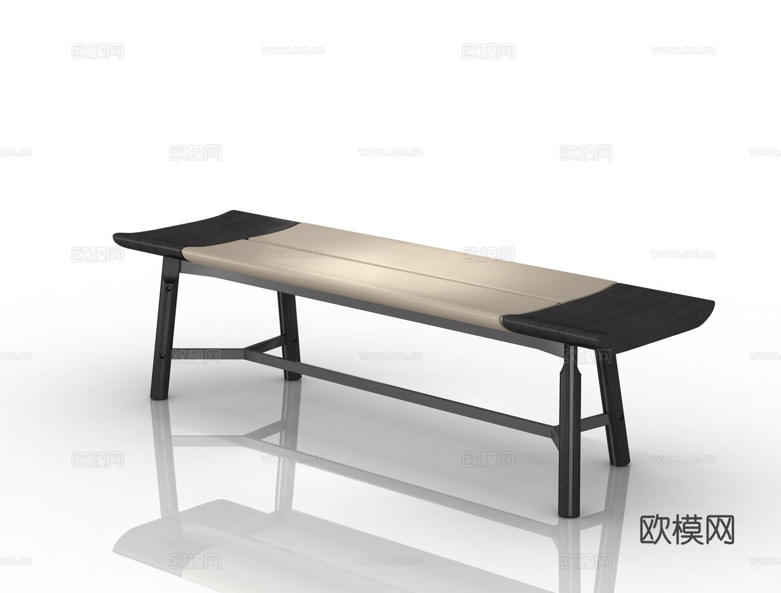 哈根HGDS-C138长茶凳3d模型