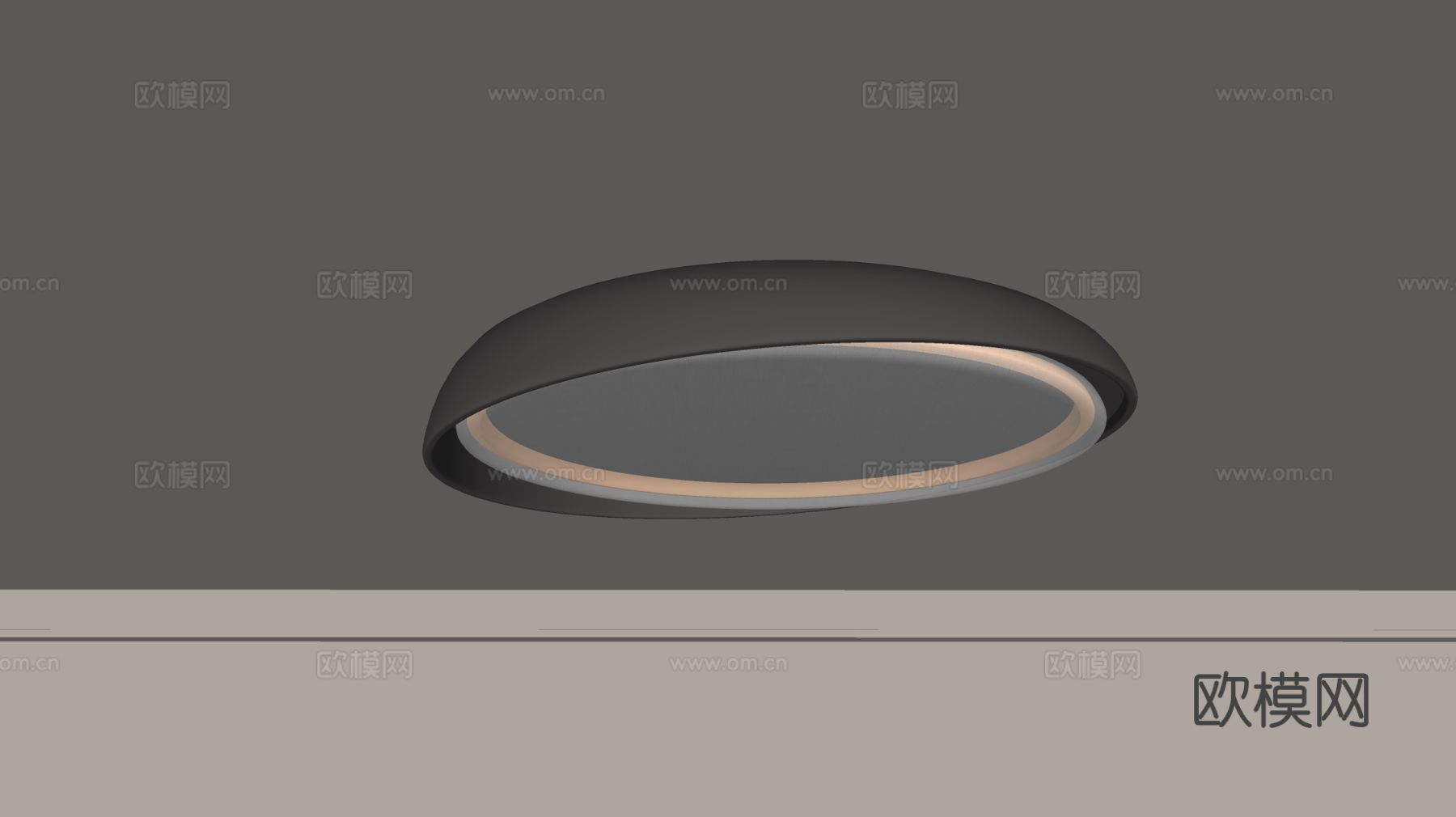 现代吸顶灯 几何形吸顶灯 卧室灯 艺术造型灯具 时尚客厅灯su模型