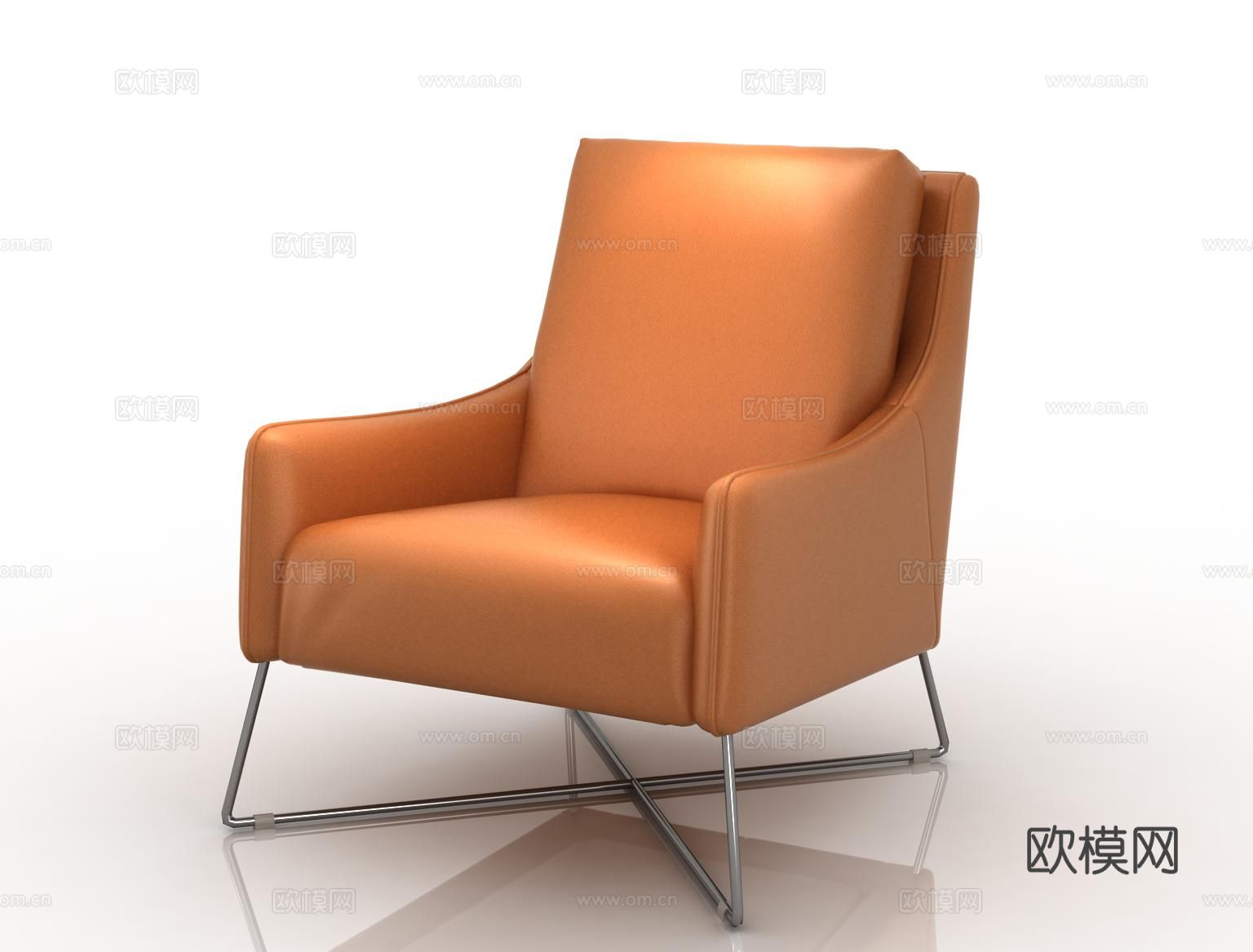 哈根 休闲椅3d模型