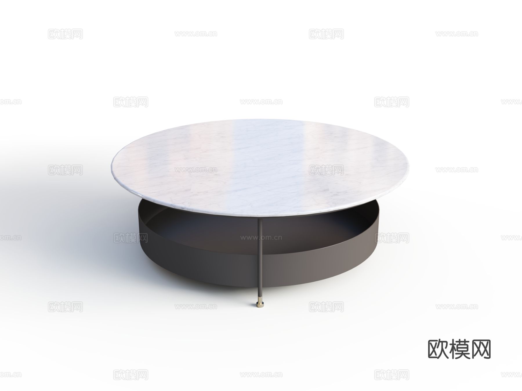 都汇里41C011圆茶几3d模型