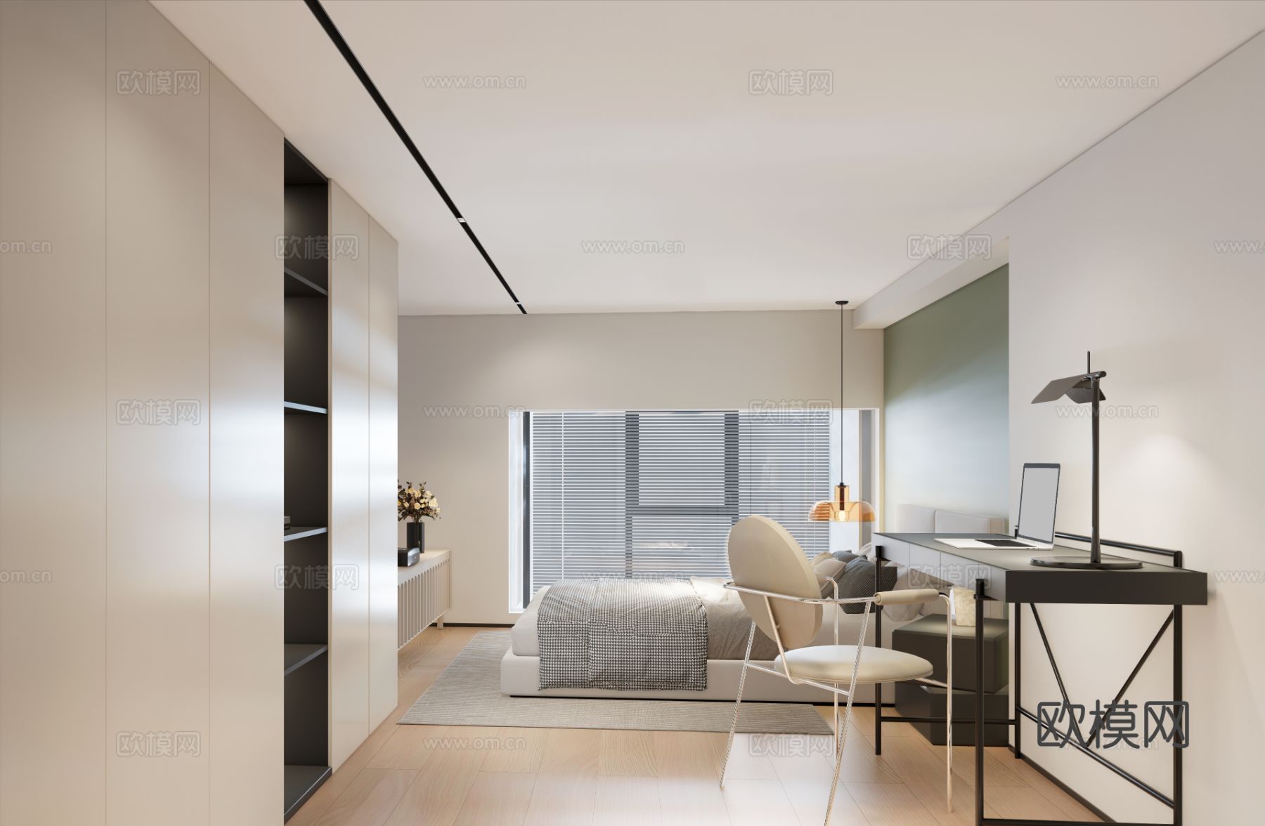 loft公寓装修效果图下载（渲染图3）