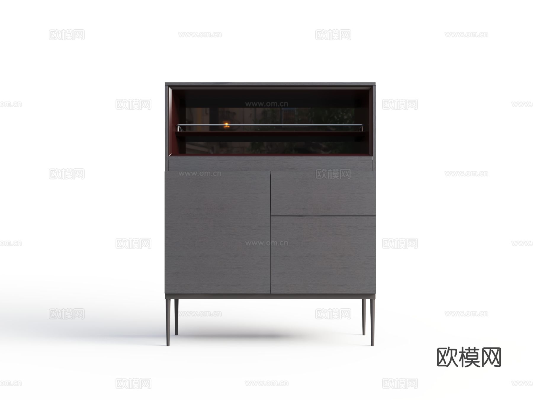 都汇里51C010边柜3d模型