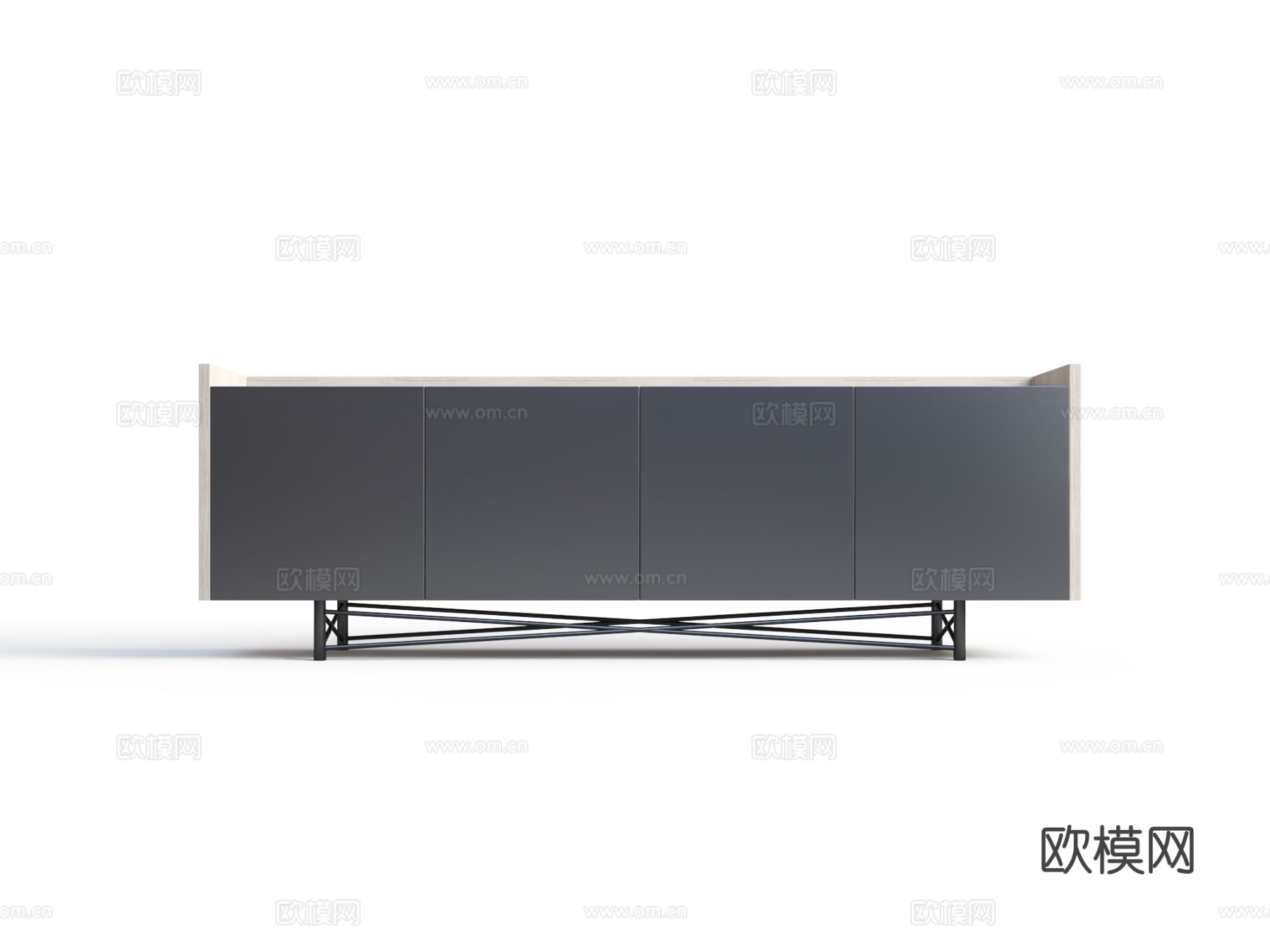 都汇里51C005 边柜3d模型