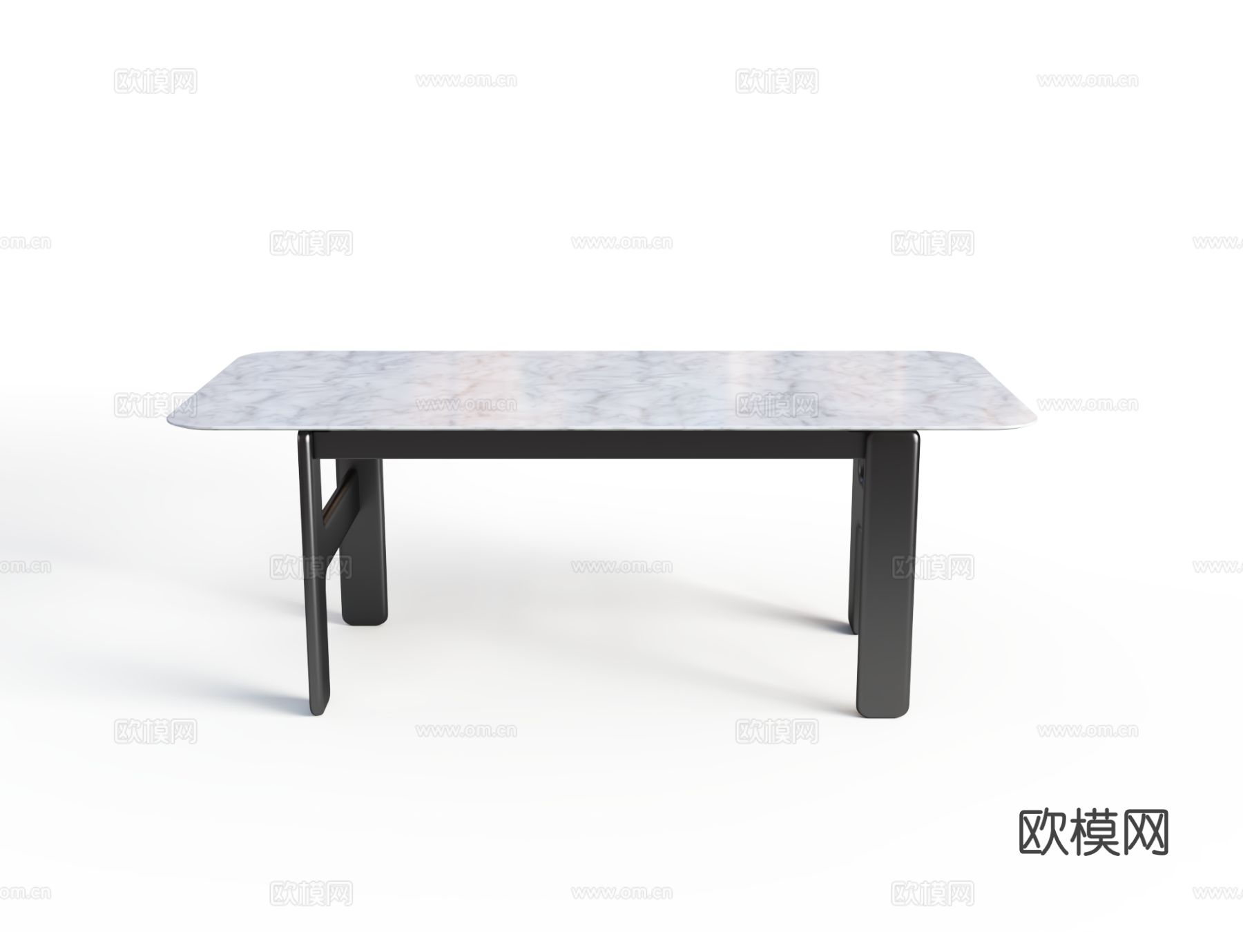 都汇里FUGUE 餐桌3d模型