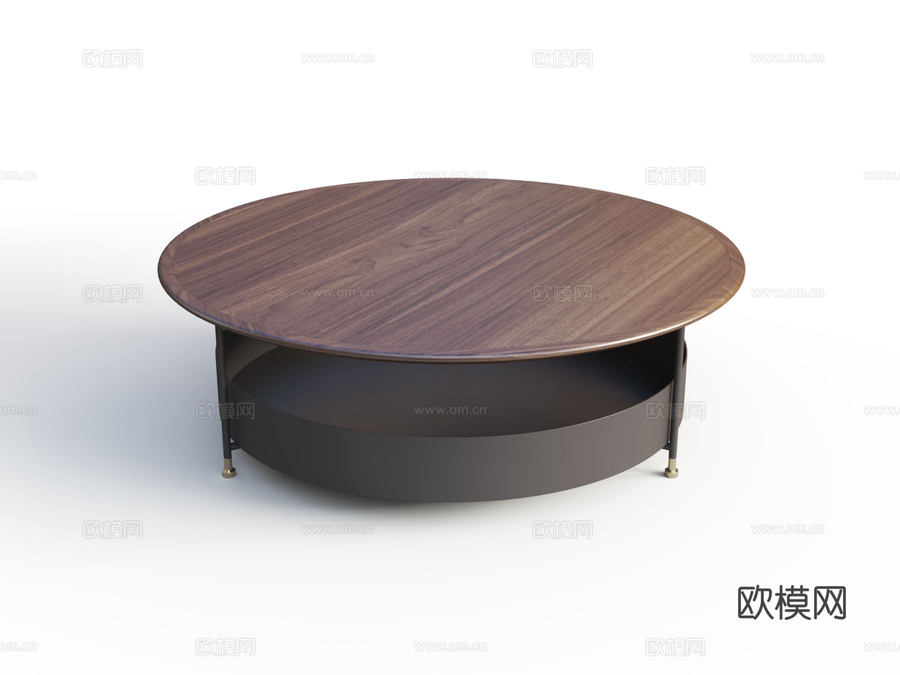 都汇里41C011圆茶几3d模型