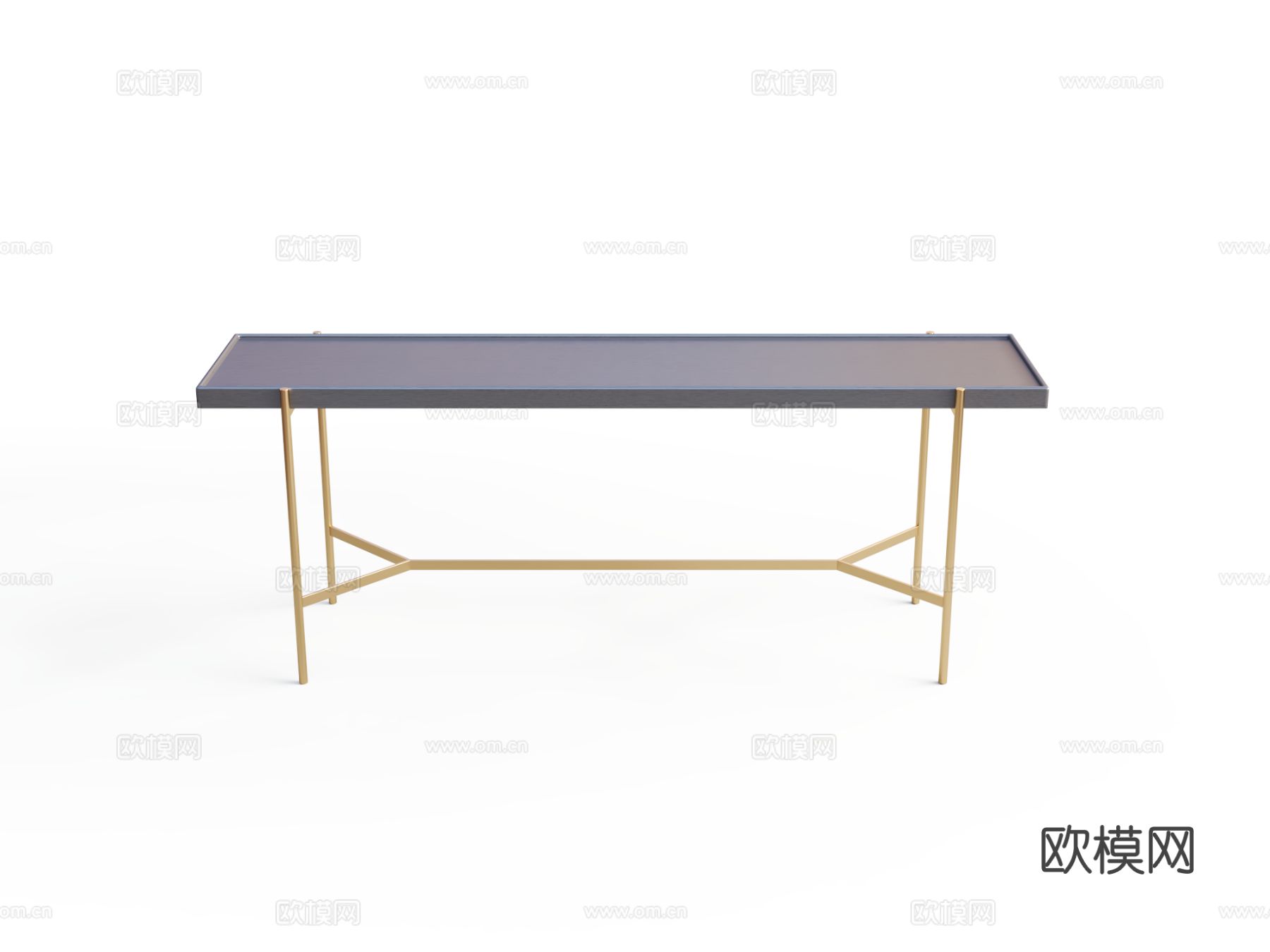 都汇里43C001 长边几3d模型