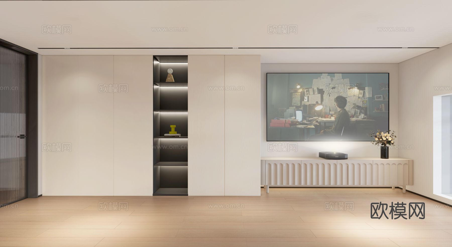 loft公寓装修效果图下载（渲染图4）