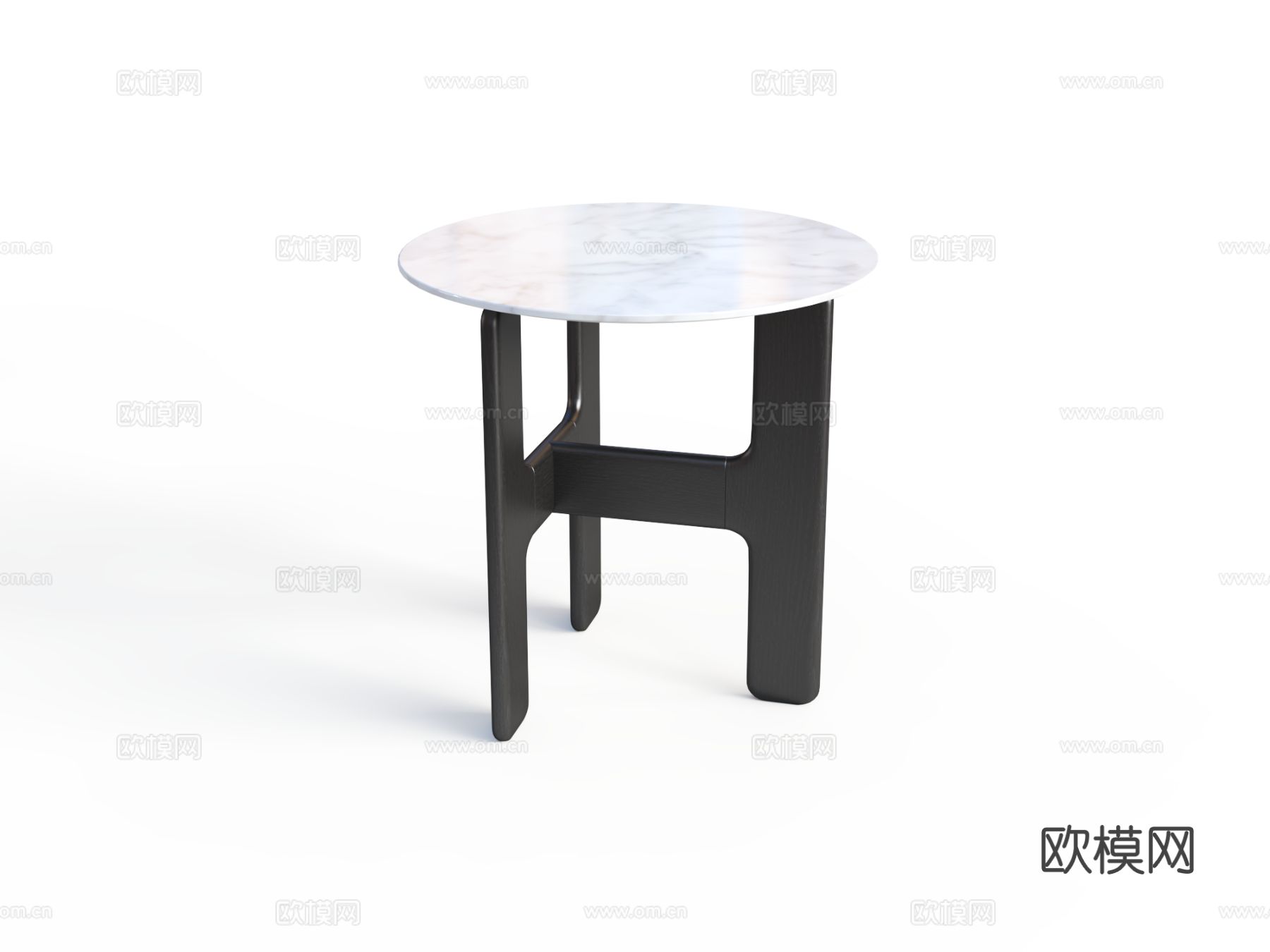 都汇里 富笛FUGUE 角几3d模型