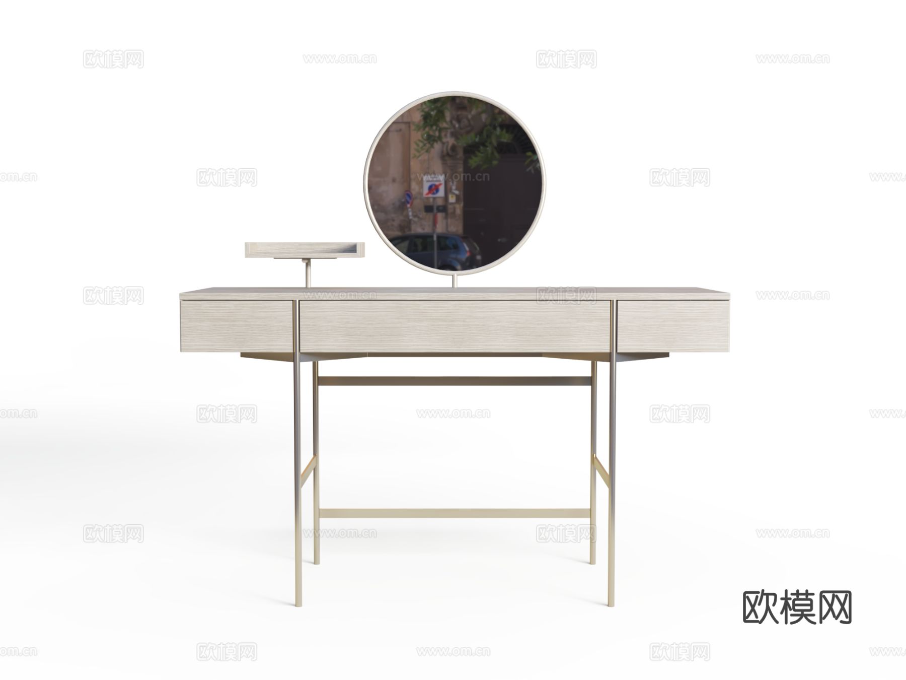 都汇里14C002 梳妆台3d模型下载