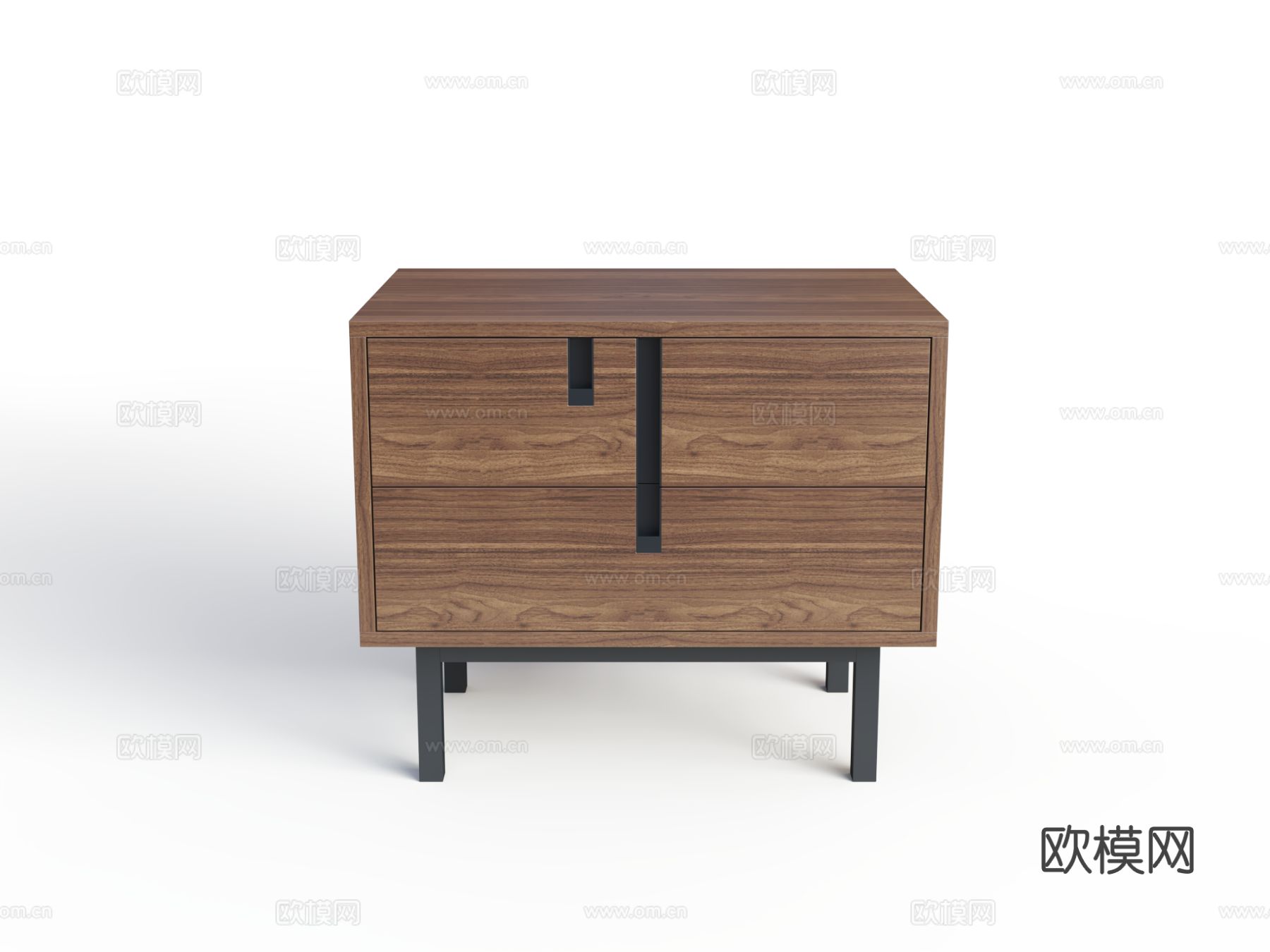 都汇里53C003床头柜3d模型