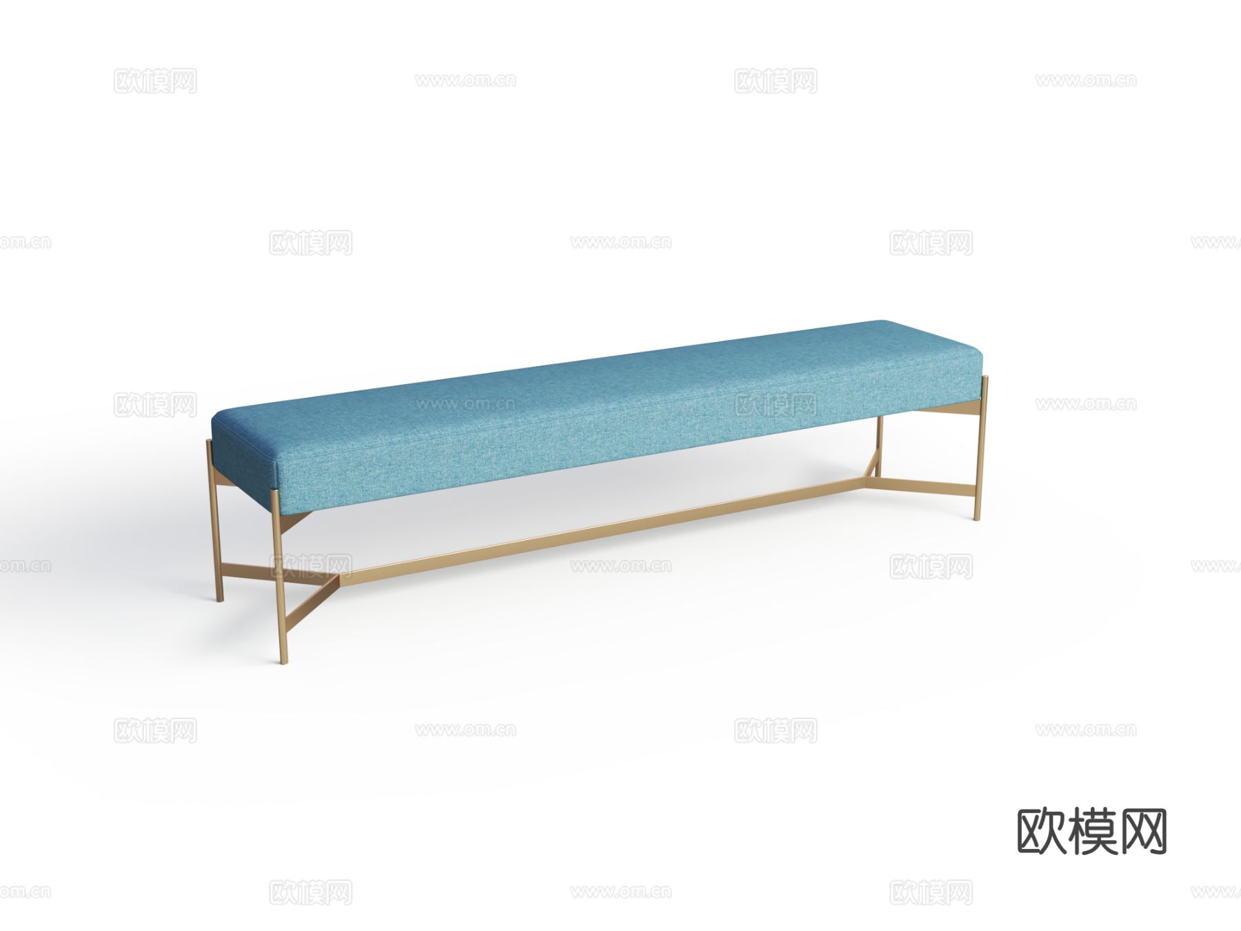 都汇里24F001长凳3d模型