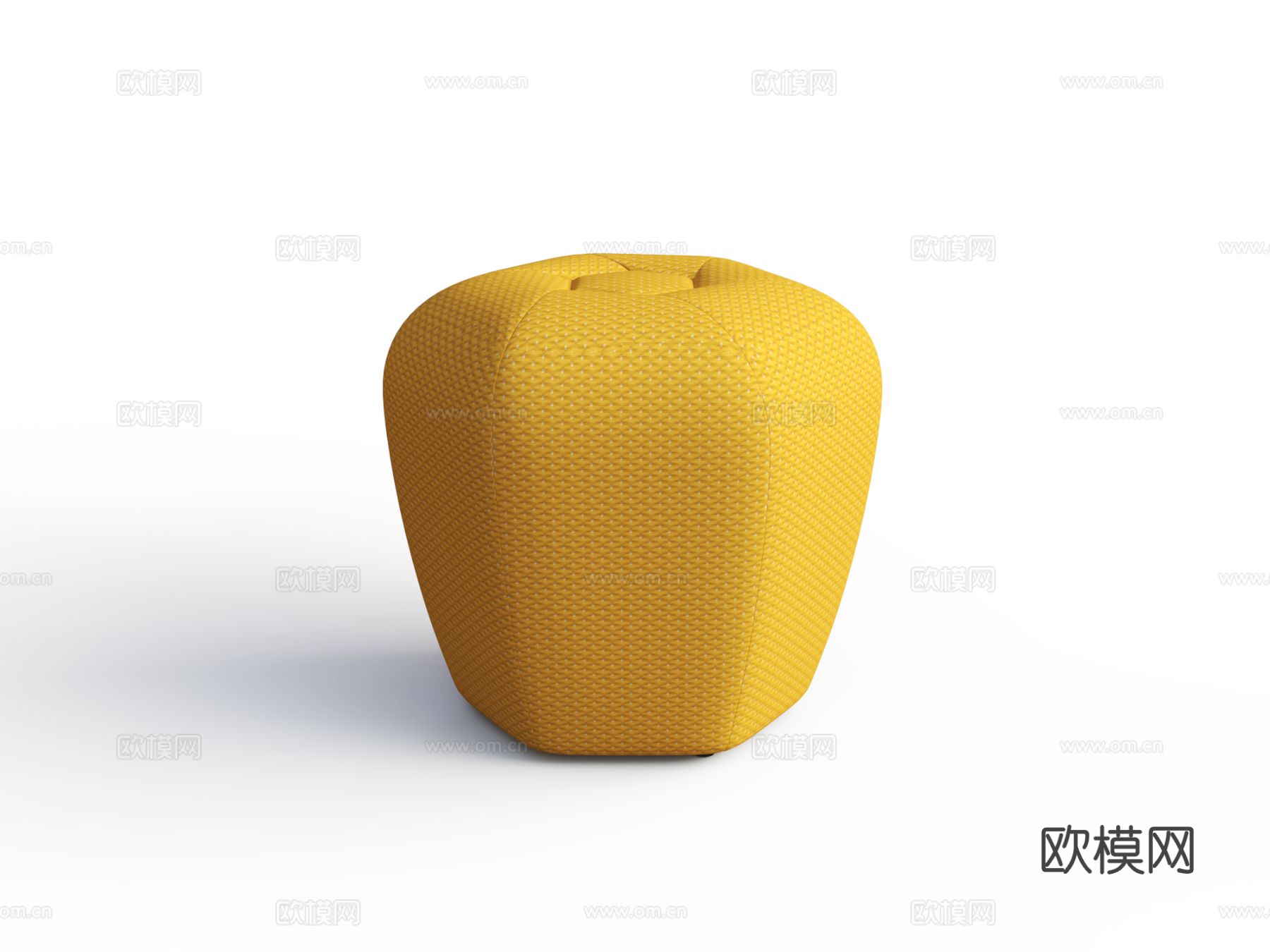 都汇里 23F004 沙发凳3d模型