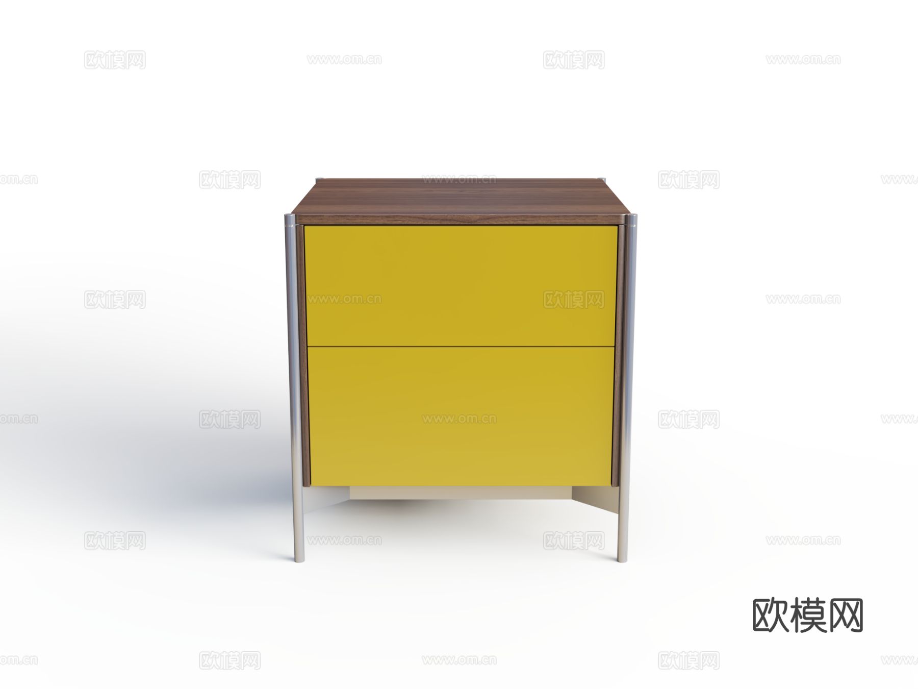 都汇里53C005床头柜3d模型