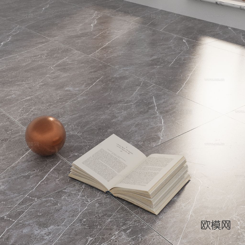 灰色瓷砖 2025CR物理材质（适用FG插件）下载