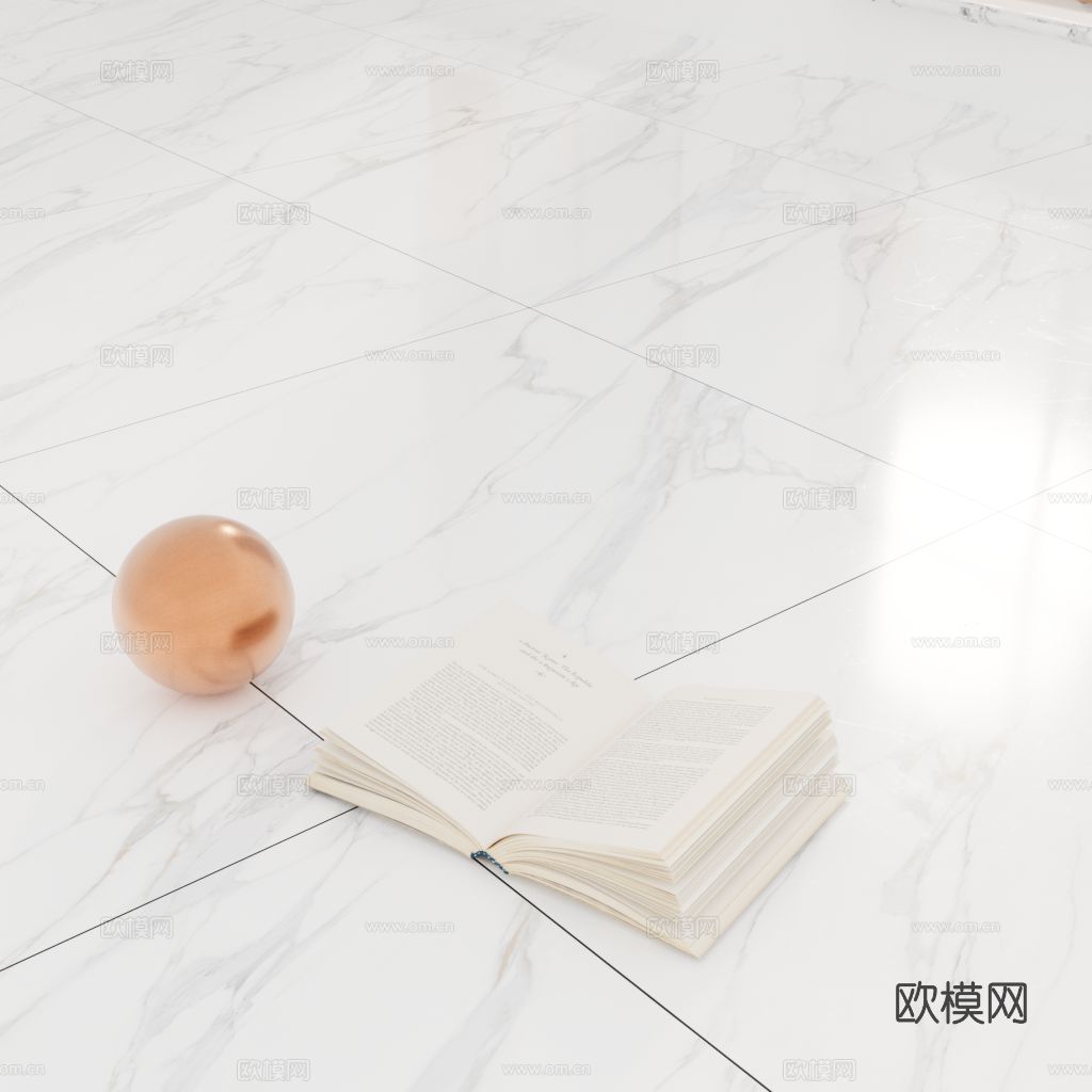 鱼肚白大理石2025CR物理材质（适用FG插件）下载