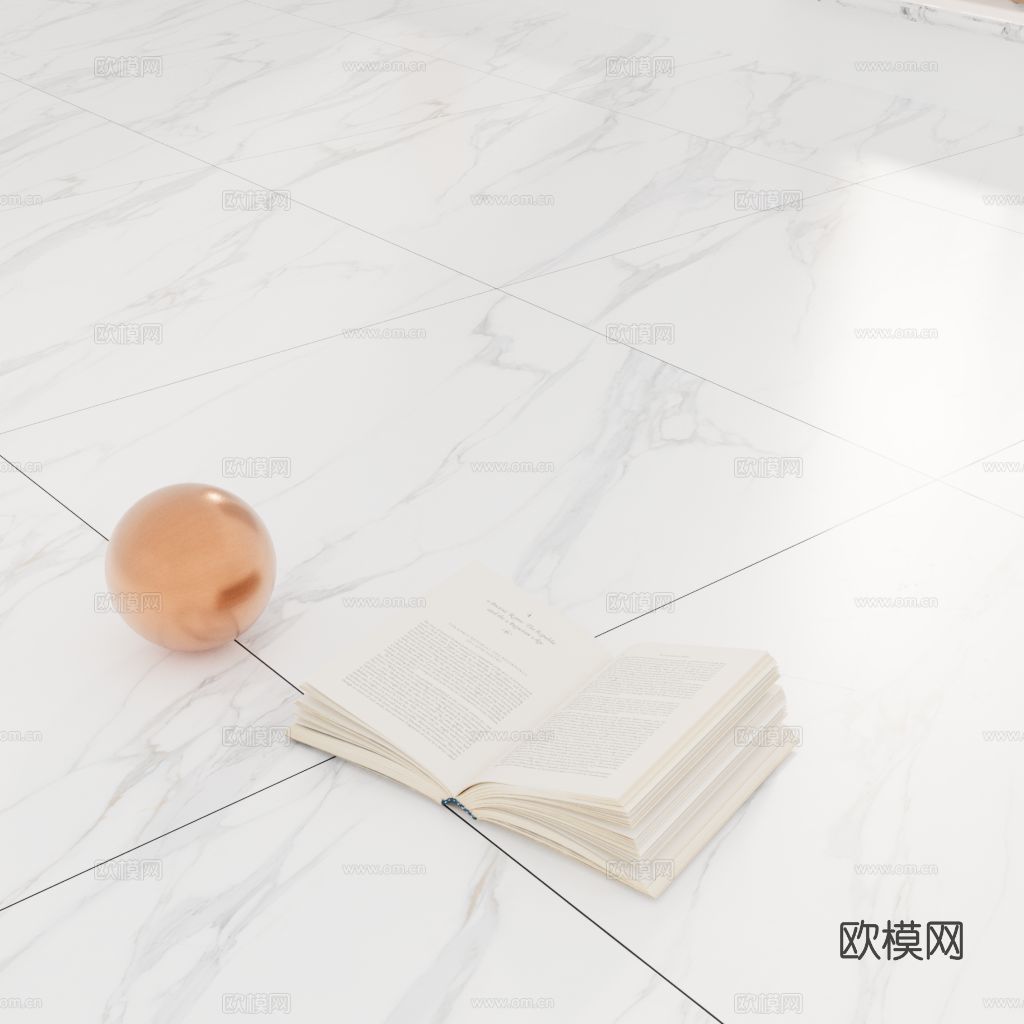 鱼肚白大理石 2025CR物理材质（适用FG插件）下载